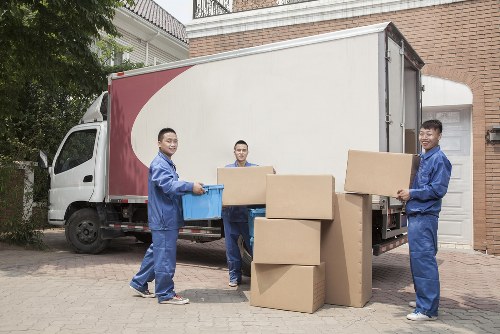Movers Soho team preparing a careful move with safety equipment