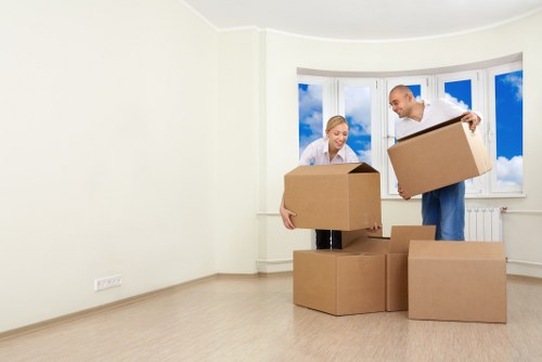 Furniture pick-up service for a Soho residential property
