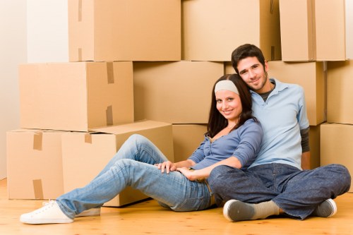 Careful packing and furniture protection for a Soho flat removal