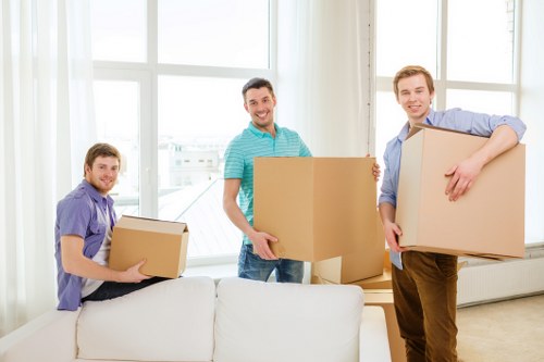 Soho movers carrying out a pre-move risk assessment