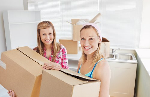 Protective moving service for furniture in central London Soho